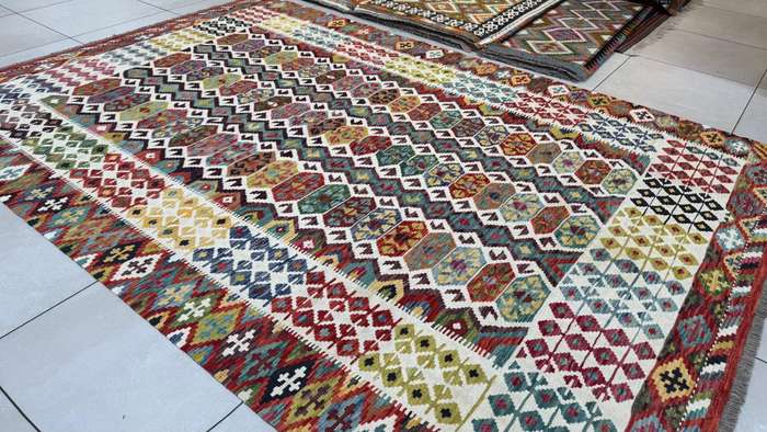 Afghan Chobi Kilim 310cm x 205cm Hand Made