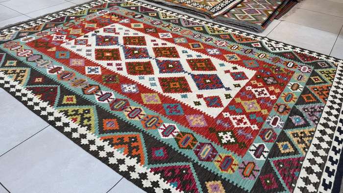 Afghan Chobi Kilim 306cm x 200cm Hand Made