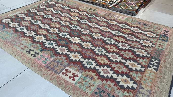 Afghan Chobi Kilim 296cm x 197cm Hand Made