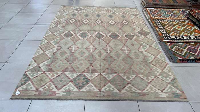 Afghan Chobi Kilim 291cm x 202cm Hand Made