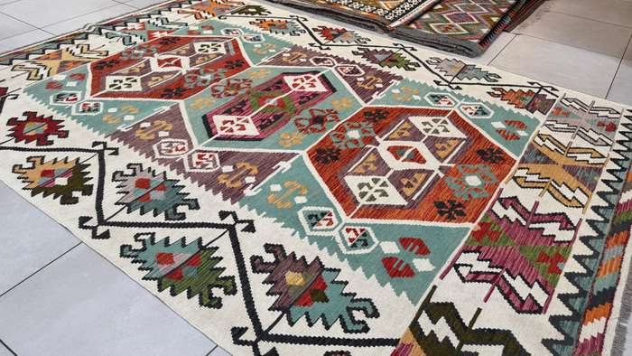 Afghan Chobi Kilim 301cm x 205cm Hand Made