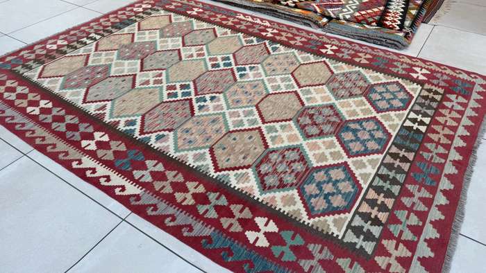 Afghan Chobi Kilim 250cm x 170cm Hand Made