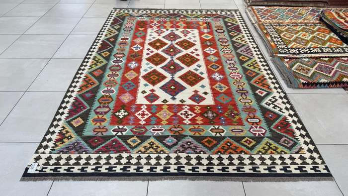 Afghan Chobi Kilim 306cm x 200cm Hand Made