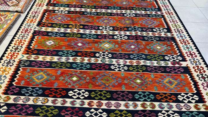 Afghan Chobi Kilim 396cm x 302cm Hand Made