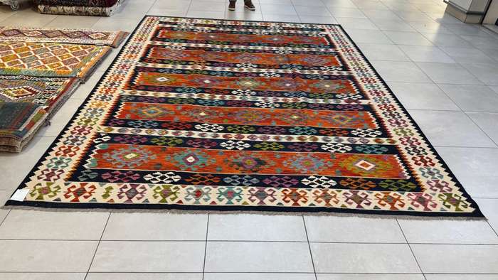 Afghan Chobi Kilim 396cm x 302cm Hand Made