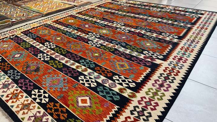 Afghan Chobi Kilim 396cm x 302cm Hand Made