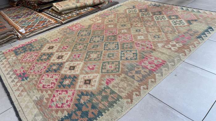 Afghan Chobi Kilim 303cm x 202cm Hand Made