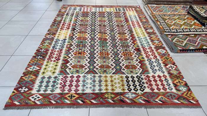 Afghan Chobi Kilim 310cm x 205cm Hand Made