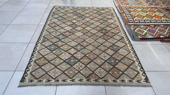 Afghan Chobi Kilim 236cm x 176cm Hand Made