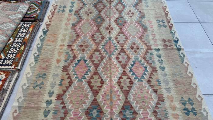 Afghan Chobi Kilim 299cm x 204cm Hand Made