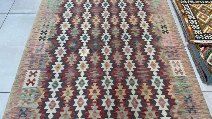 Afghan Chobi Kilim 296cm x 197cm Hand Made