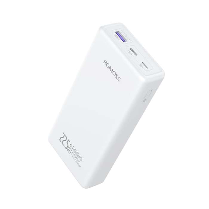 Romoss PRC20 20000mAh 22.5W Fast Charge Power Bank  White