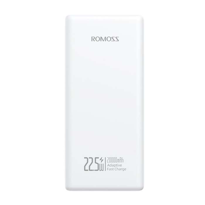 Romoss PRC20 20000mAh 22.5W Fast Charge Power Bank  White