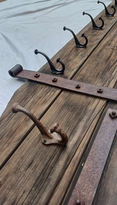Vintage 1960s Bedford Truck Mud Room Hook Hanger