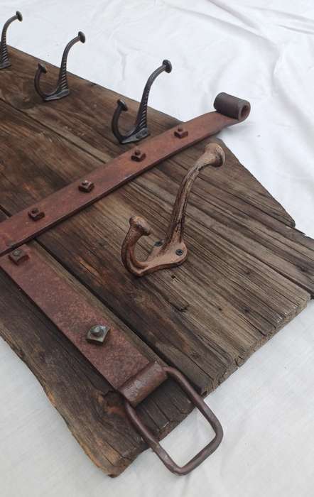 Vintage 1960s Bedford Truck Mud Room Hook Hanger