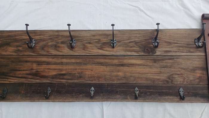 Vintage 1960s Bedford Truck Mud Room Hook Hanger