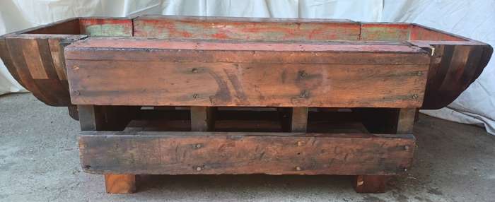 Red Puzzle Coffee Table