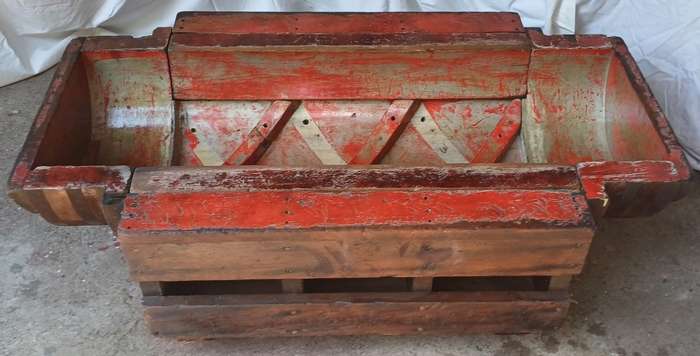 Red Puzzle Coffee Table