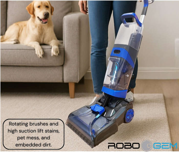 RoboGem Pro Max MultiClean 3in1 Carpet Washer & Upholstery Cleaner - New Release