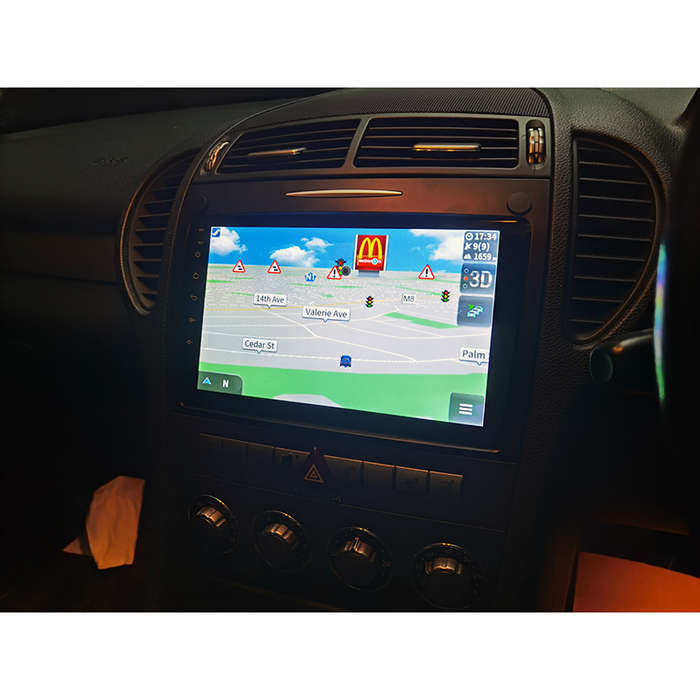 Mercedes Benz SLK Class SLK 200 R171 W171 9 inch Full Touch Navigation Unit