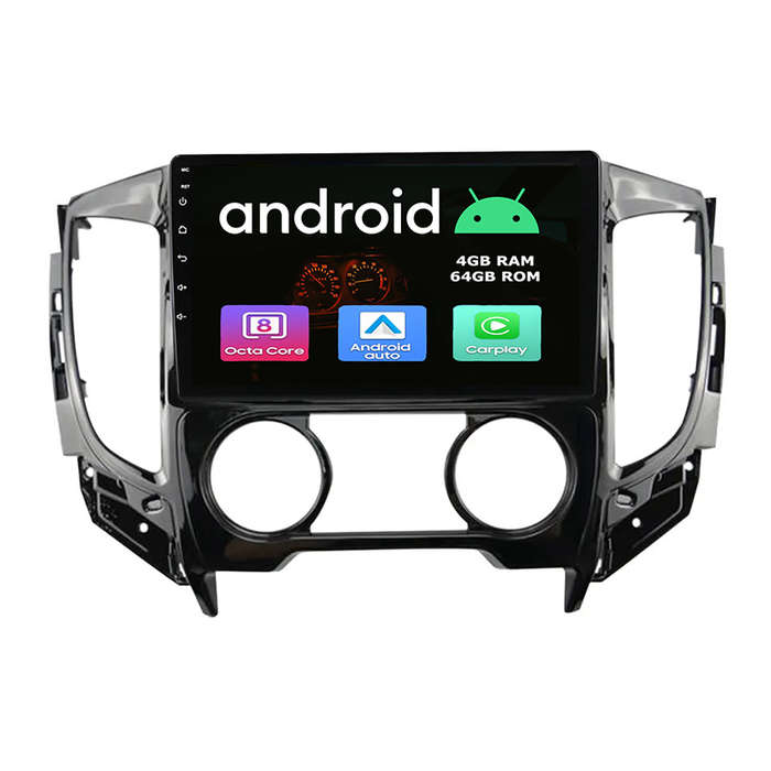 Mitsubishi Triton Fiat Fullback 2017- 2024 Android GPS Navigation Bluetooth Radio Unit With Carplay
