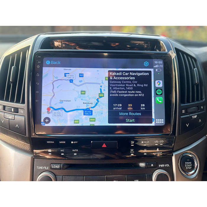 Toyota Land Cruiser VX 200 Series 2008 - 2015  Android GPS Navigation Radio CarPlay Unit