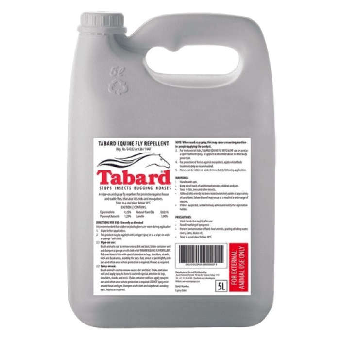 Tabard Equine Fly Repellent 5l