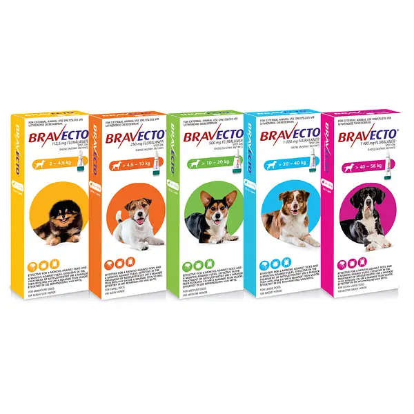 Bravecto Spot On Dogs