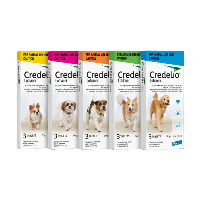 Credelio Chew Tabs Dogs x3