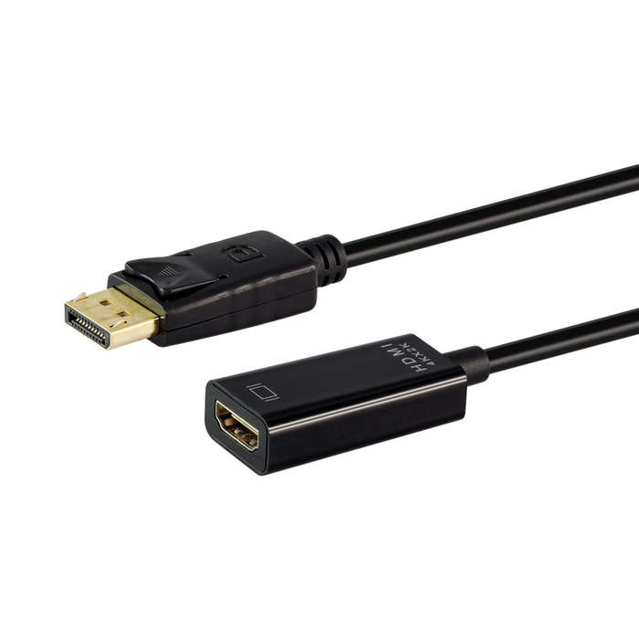 LINKQNET 4K DISPLAYPORT MALE TO HDMI FEMALE CONVERTER