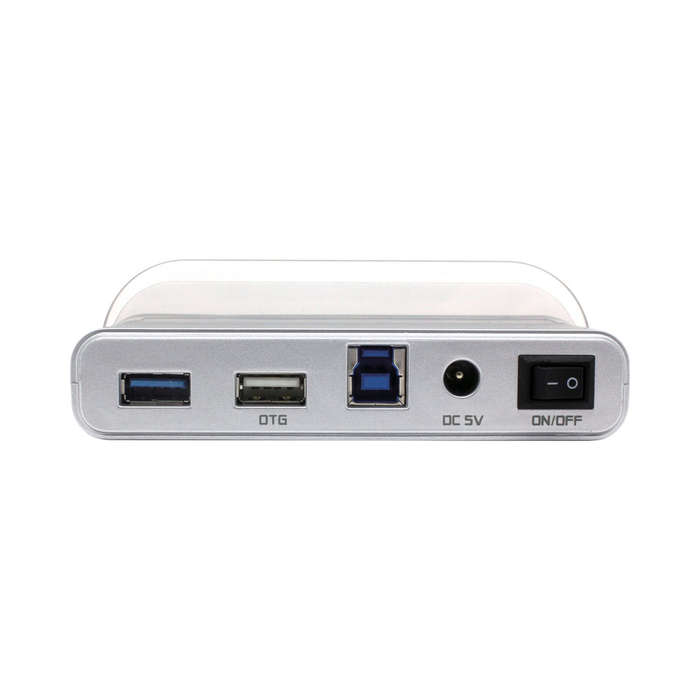 UNITEK 4-PORT USB3.0 HUB WITH SMART OTG AND DOCK