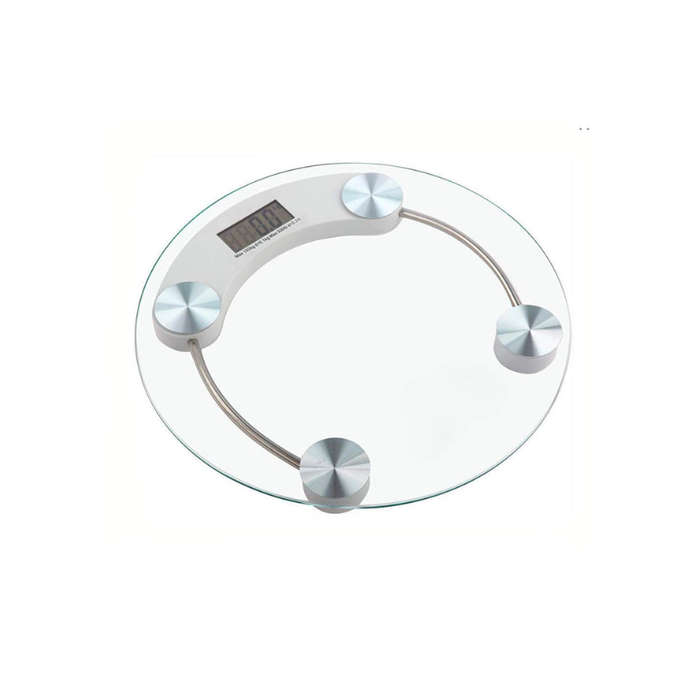Kithi Group Round Tempered Glass Weighing Scale