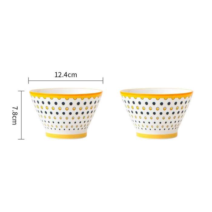 Kithi Group Set of 4 Ceramic Rice Bowls