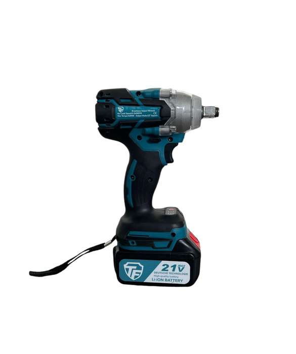 Kithi Group - 21V Brushless 1/2-Inch Impact Wrench with Tools Cordless