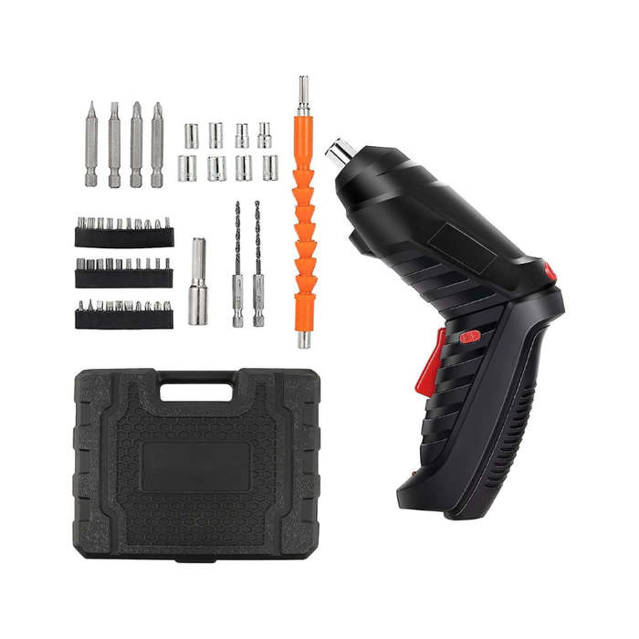 Cordless Screwdriver Toolset 47 Pieces