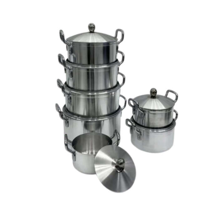 Kitchenware Aluminium Cookware Set - 7 Piece