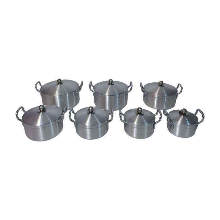 Kitchenware Aluminium Cookware Set - 7 Piece