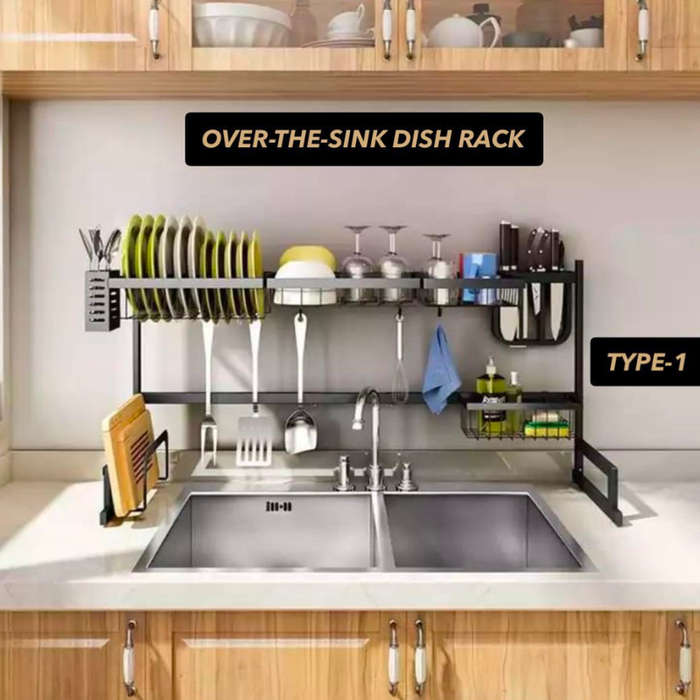 Over The Sink Dish Rack  Type-1