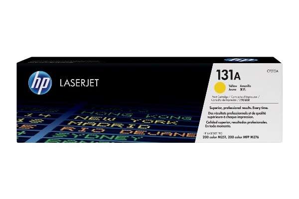 HP 131A Yellow   Original LaserJet Toner Cartridge (Yellow)