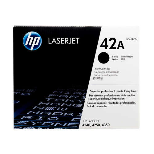Q5942A | HP 42A | Original HP Toner Cartridge  Black