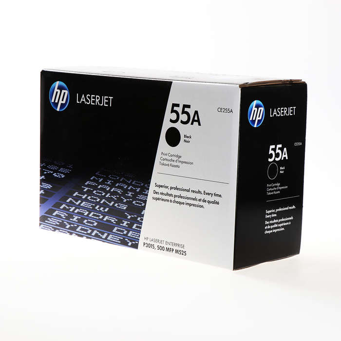 HP 55A Black LaserJet Toner Cartridge - Genuine