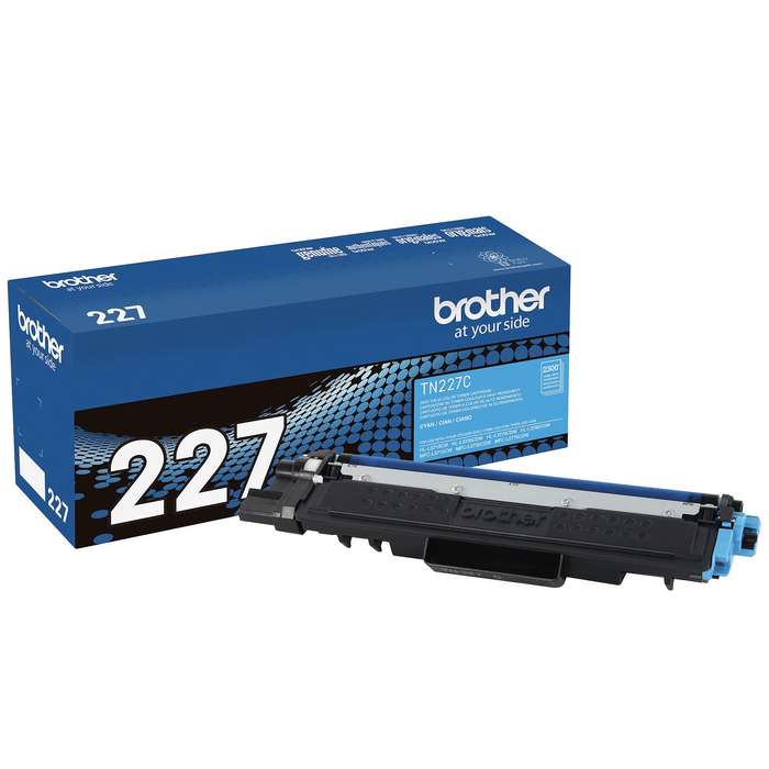 Brother TN227 Cyan Original  Laser Toner Cartridge