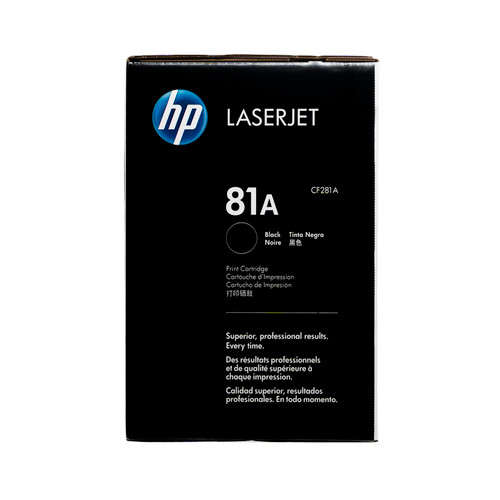 CF281A | HP 81A | Original HP LaserJet Toner Cartridge - Black