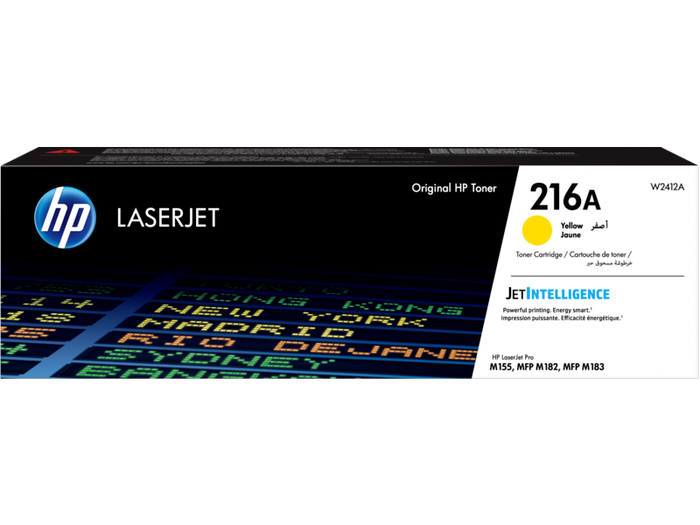 HP 216A Yellow Original Toner Cartridge - W2412A