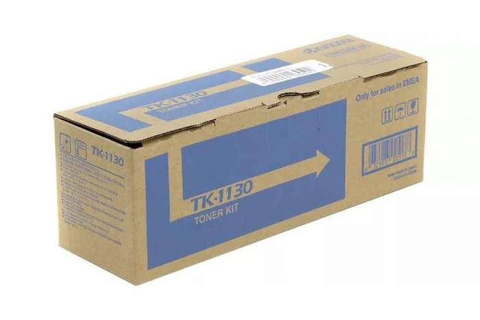 Kyocera TK-1130 Black Toner Kit Cartridge 3,000 Pages Original 1T02MJ0NL0 Single-pack
