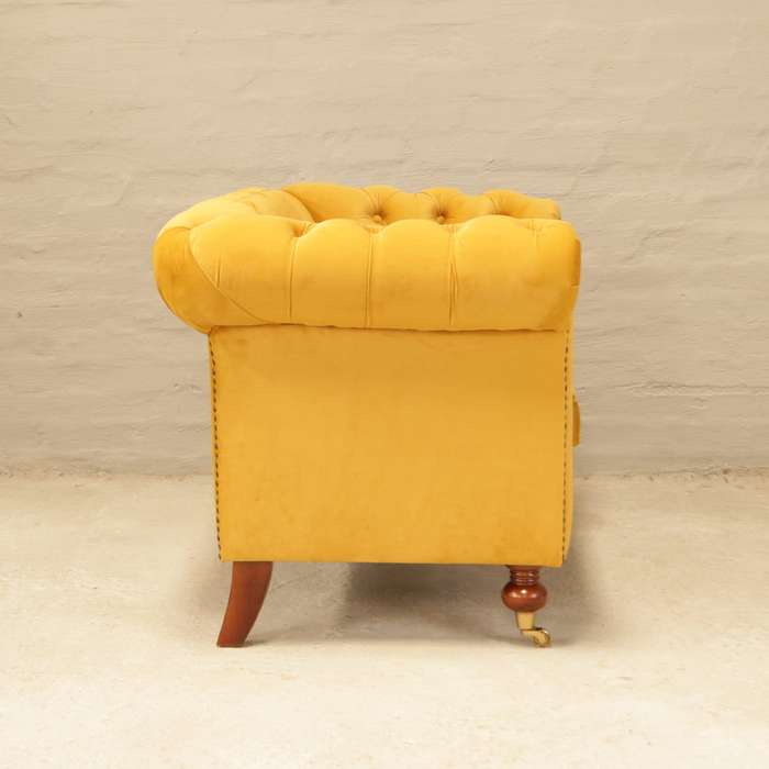 Lady Chesterfields in Mustard