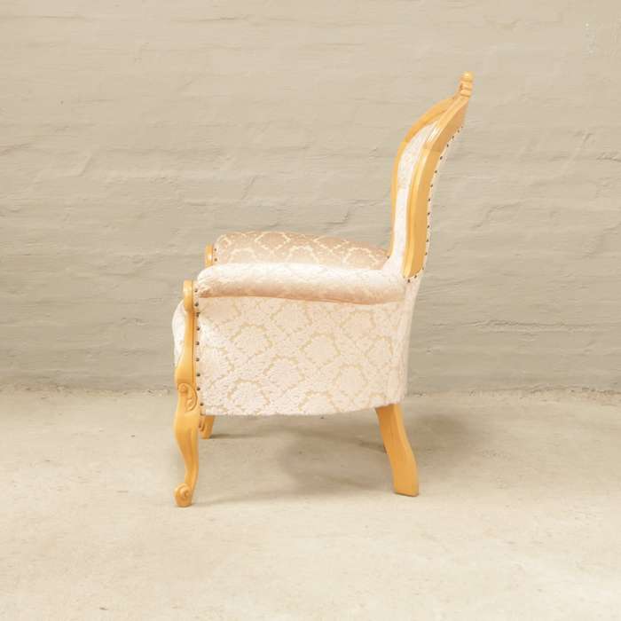 Victorian Armchairs in Beechwood