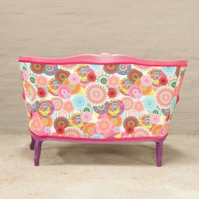 Carved Ombre Victorian Sofa