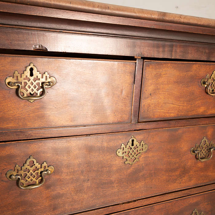 Chippendale Tall Boy Mahogany