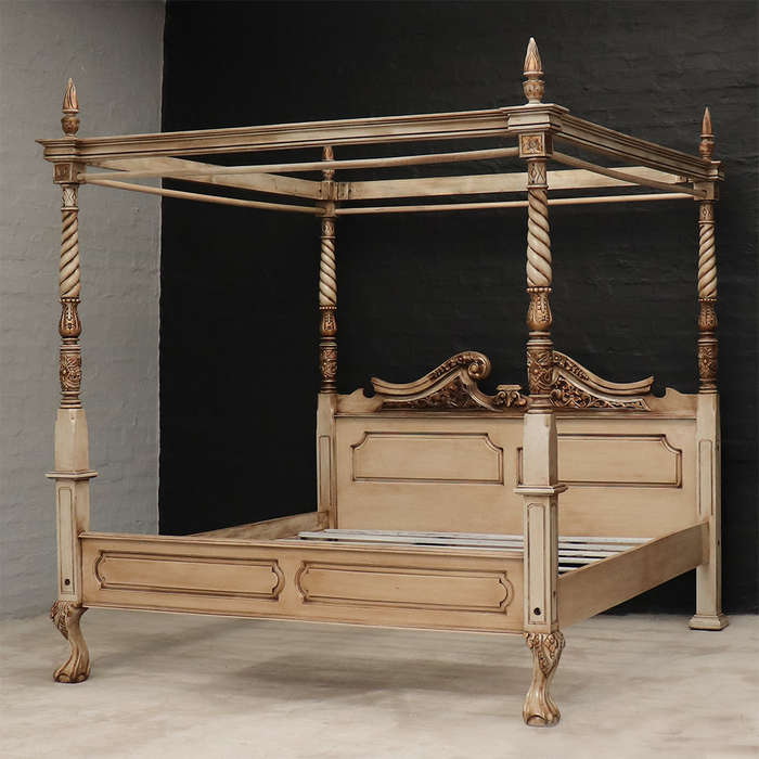 Mahogany Four Poster Bed